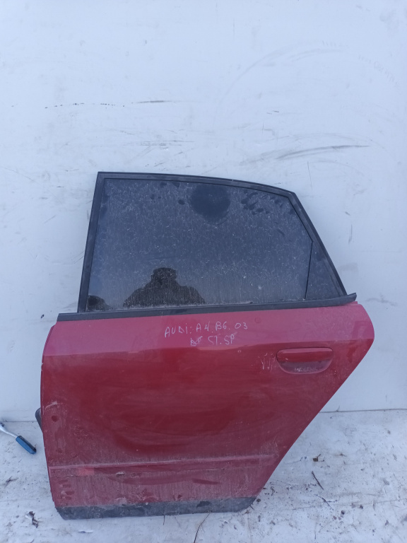 Usa / Portiera Audi A4 B6 (8E) 2000-2004 Rosu Spate Stanga