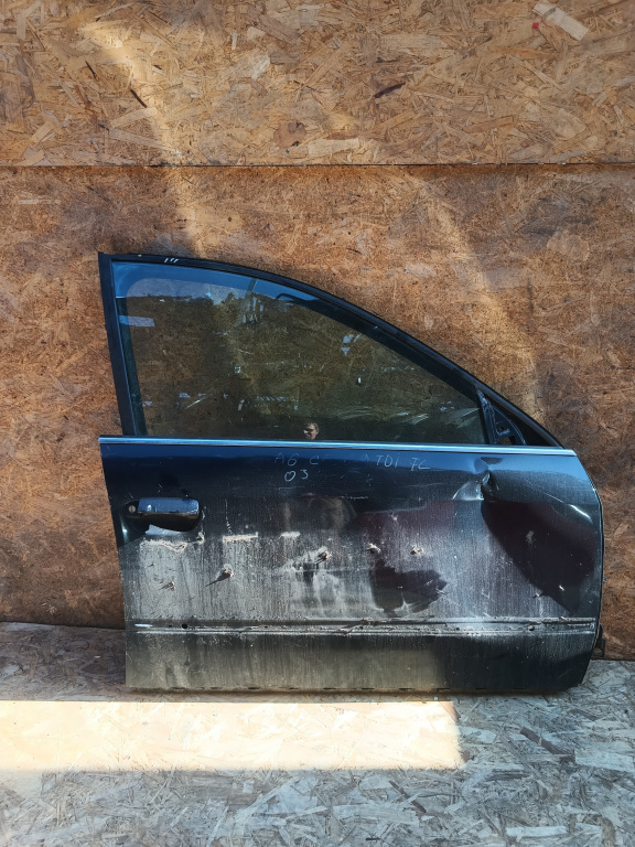 Usa / Portiera Audi A6 (4B, C5) 1997-2005 Negru Fata Dreapta