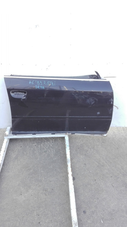 Usa / Portiera Audi A6 (4B, C5) 1997-2005 Negru Fata Dreapta