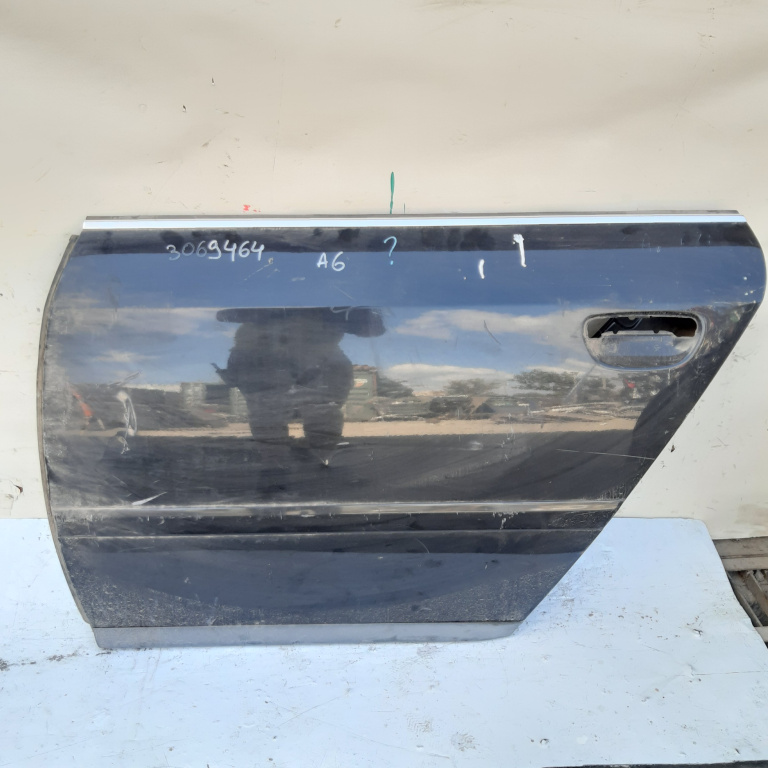 Usa / Portiera Audi A6 (4B, C5) 1997-2005 Negru Spate Stanga