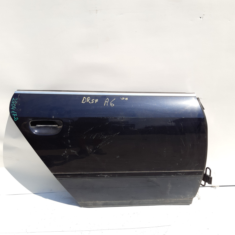 Usa / Portiera Audi A6 (4B, C5) 1997-2005 Negru Spate Dreapta
