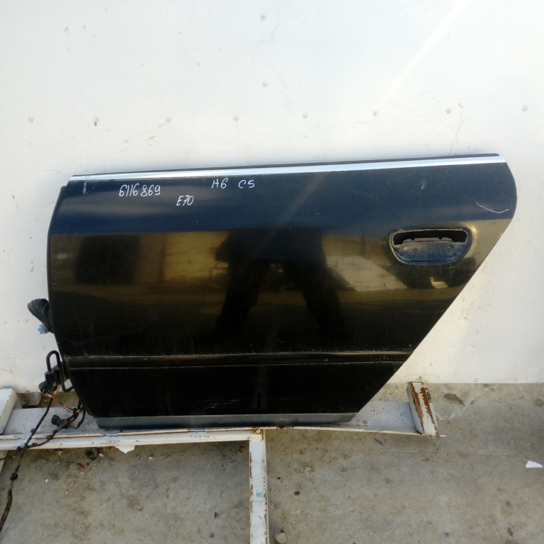 Usa / Portiera Audi A6 (4B, C5) 1997-2005 Negru Spate Stanga