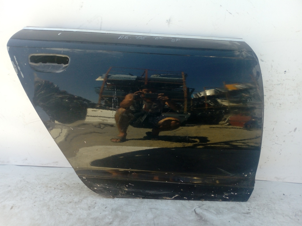 Usa / Portiera Audi A6 (4F, C6) 2004-2011 Albastru Negru Spate Dreapta