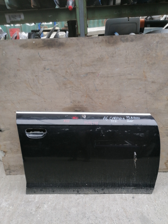Usa / Portiera Audi A6 (4F, C6) 2004-2011 Negru Fata Dreapta Break / Caravan / Station Wagon