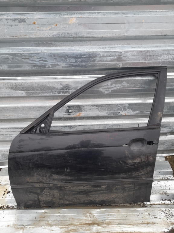 Usa / Portiera Bmw 3 (E46) 1998-2007 Negru Fata Stanga Break / Caravan / Station Wagon