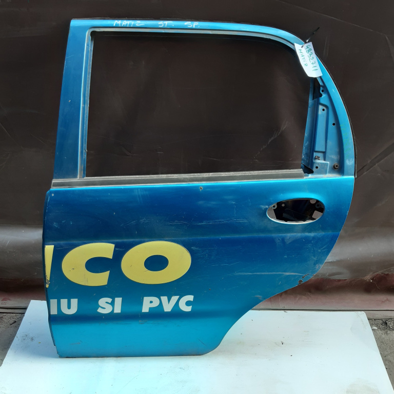 Usa / Portiera Chevrolet Matiz (M200, M250) 2005 > Albastru Spate Stanga