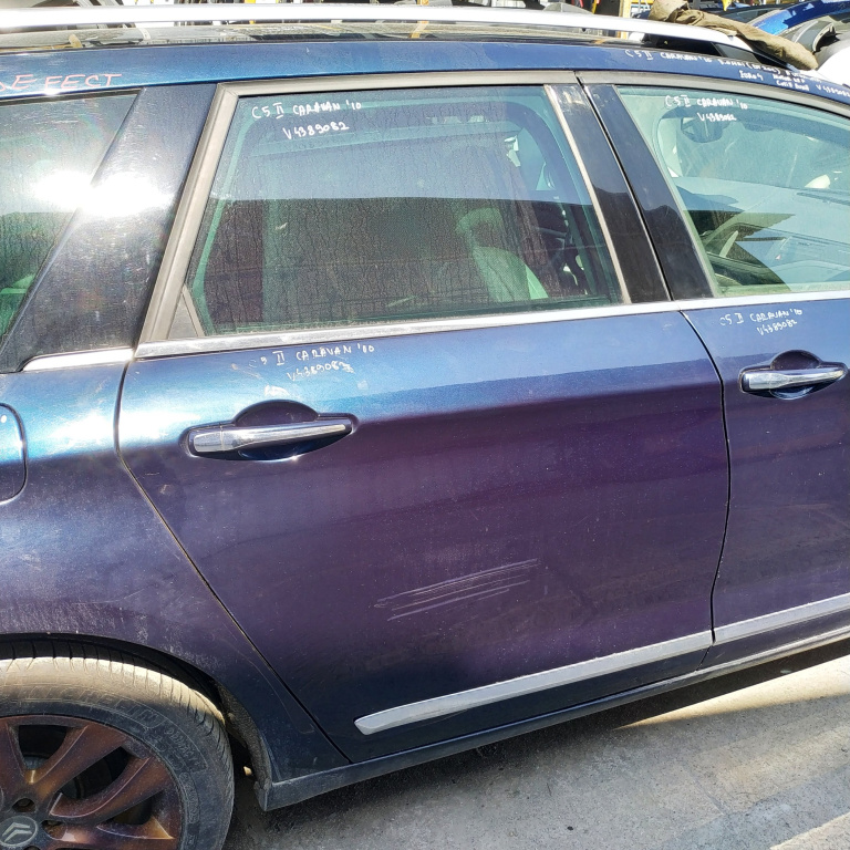 Usa / Portiera Citroen C5 2 (Rd, Td) 2008-2017 3.0 Hdi 240 Dt20C Motorina Albastru Spate Dreapta Break / Caravan / Station Wagon