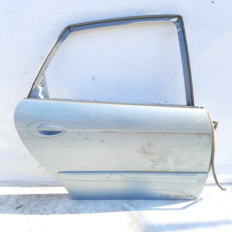 Usa / Portiera Citroen C5 (Dc, De, Rc, Re) 2001-2008 Albastru Spate Dreapta Sedan / Berlina