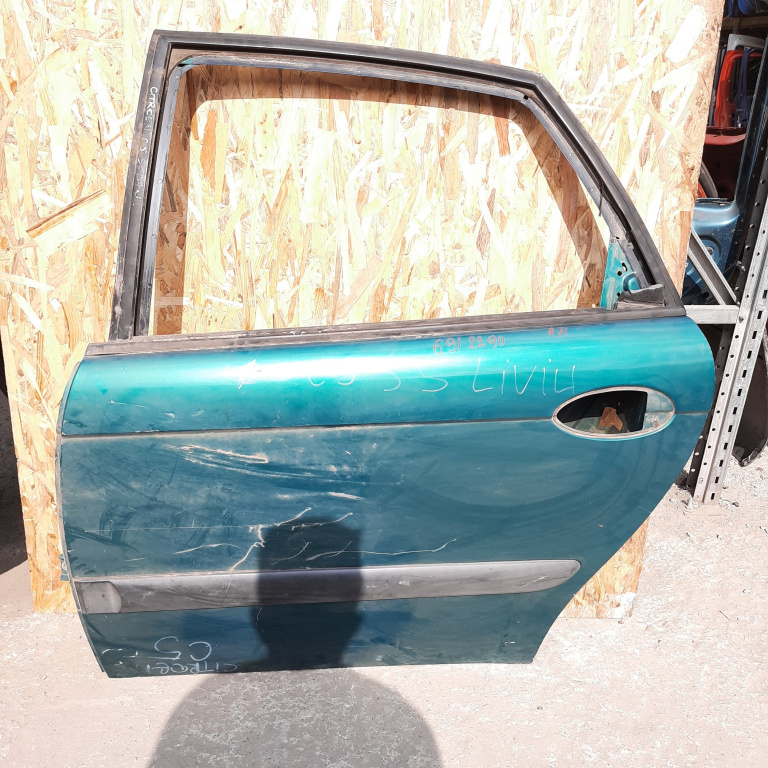 Usa / Portiera Citroen C5 (Dc, De, Rc, Re) 2001-2008 Verde Spate Stanga Hatchback 5 Portiere Sedan / Berlina