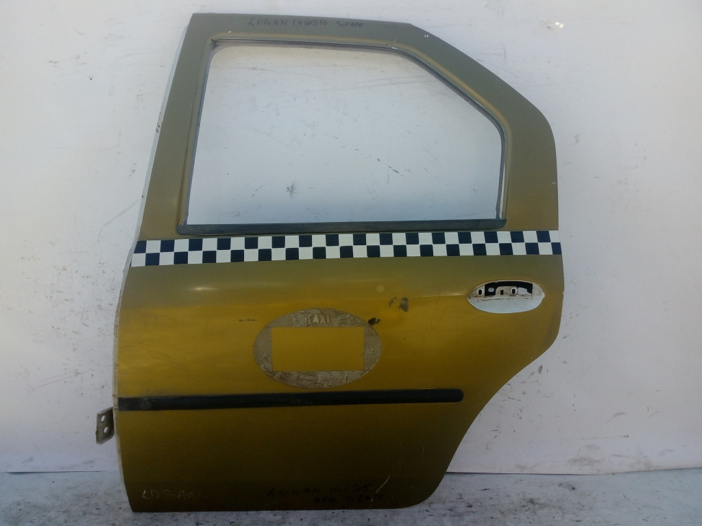 Usa / Portiera Dacia Logan (Ls) 2004-2012 Alb Galben Spate Stanga