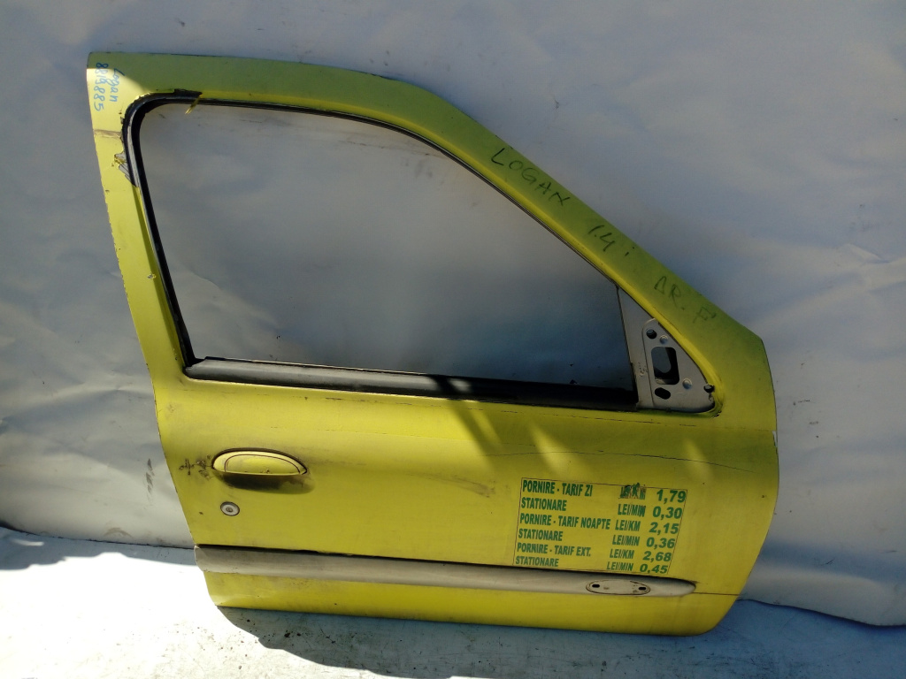 Usa / Portiera Dacia Logan (Ls) 2004-2012 Galben Fata Dreapta