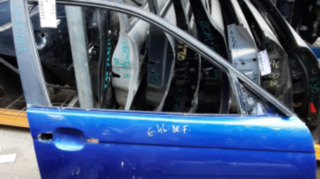 Usa / Portiera Dreapta,fata,Albastru BMW 3 (E46) 1998 - 2007