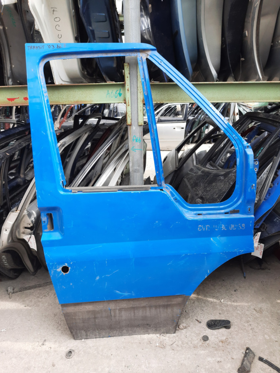 Usa / Portiera Dreapta,fata,Albastru Ford TRANSIT Mk4 2000 - 2014