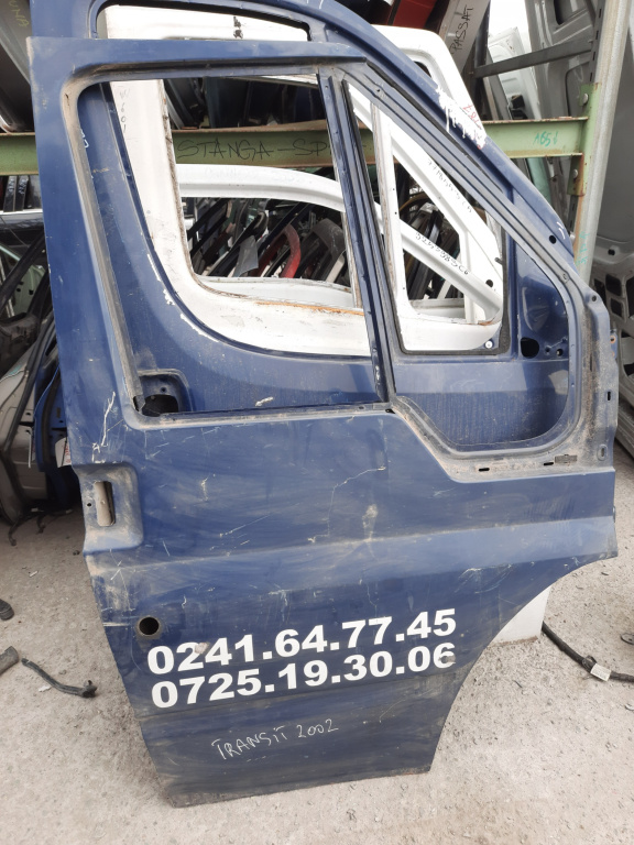 Usa / Portiera Dreapta,fata,Albastru Ford TRANSIT Mk4 2000 - 2014