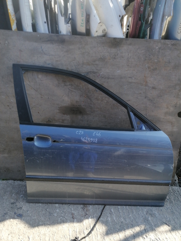 Usa / Portiera Dreapta,fata,Albastru,Gri BMW 3 (E46) 1998 - 2007