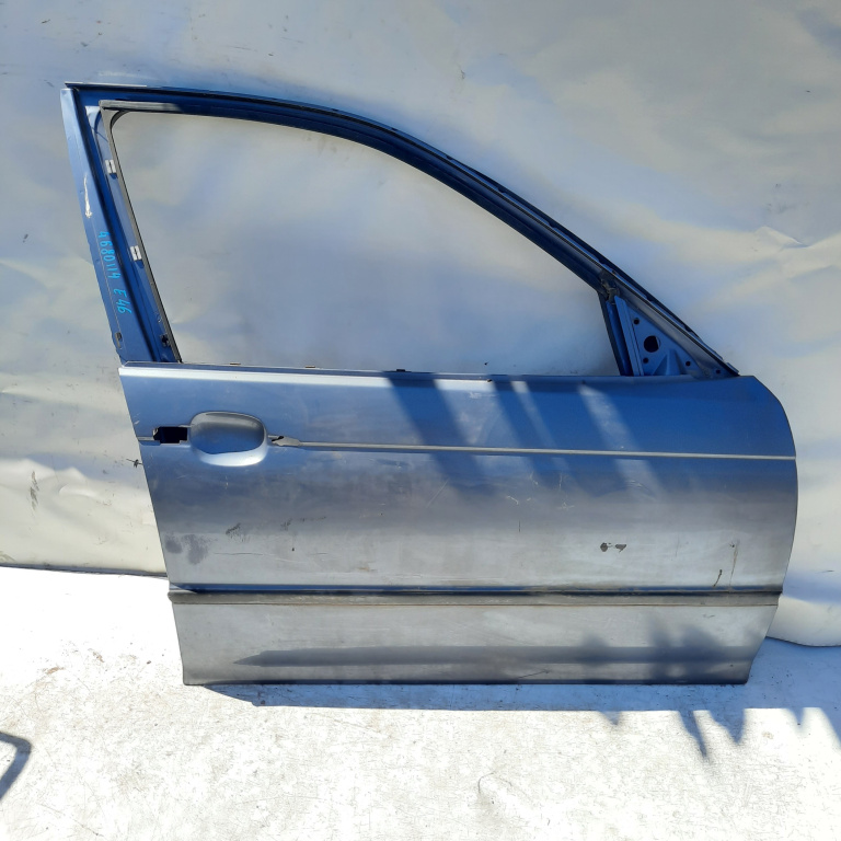 Usa / Portiera Dreapta,fata,Albastru,Gri BMW 3 (E46) 1998 - 2007