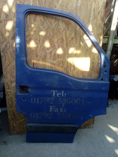 Usa / Portiera Dreapta,fata,Albastru Renault MASTER 2 1998 - 2010