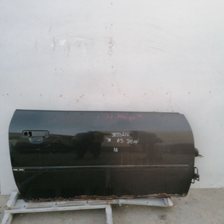 Usa / Portiera Dreapta Fata Audi A3 (8L1) 1996-2003 Negru Coupe / 2 Portiere