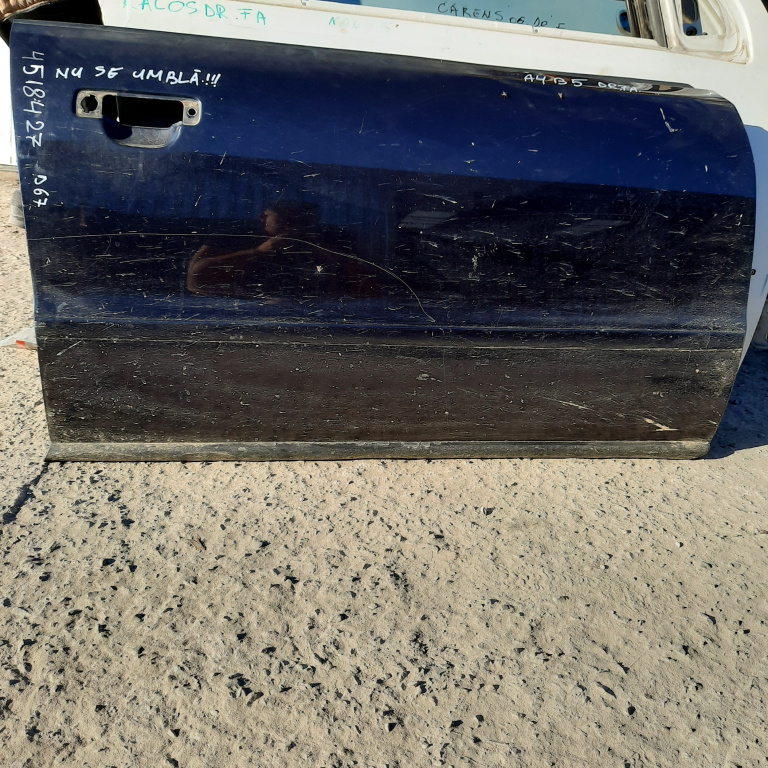 Usa / Portiera Dreapta Fata Audi A4 B5 (8D) 1994-2001 Negru