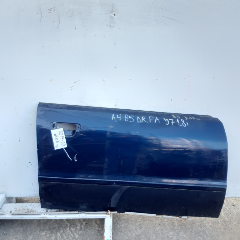 Usa / Portiera Dreapta Fata Audi A4 B5 (8D) 1994-2001 Albastru
