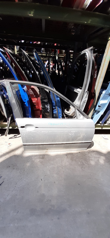 Usa / Portiera Dreapta Fata Bmw 3 (E46) 1998-2007 Alb Gri