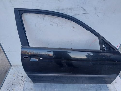 Usa / Portiera Dreapta Fata Bmw 3 (E46) 1998-2007 Negru Coupe / 2 Portiere