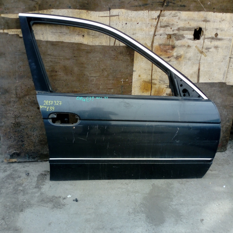Usa / Portiera Dreapta Fata Bmw 5 (E39) 1995-2004 Albastru Sedan / Berlina