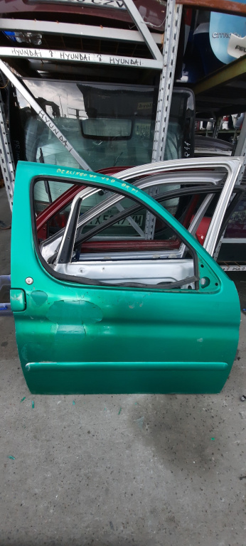Usa / Portiera Dreapta Fata Citroen Berlingo (Mf) 1996 > Verde