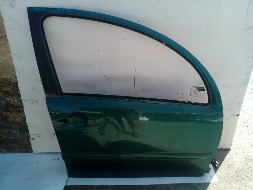 Usa / Portiera Dreapta Fata Citroen C3 1 (Fc) 2002-2010 Verde