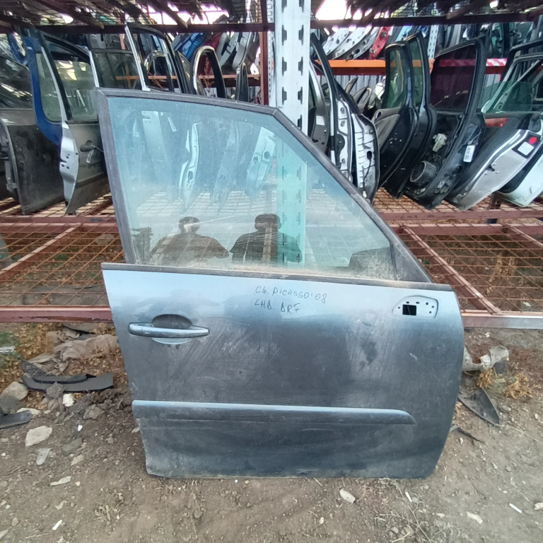 Usa / Portiera Dreapta Fata Citroen C4 Picasso 1 (Ud) 2007-2013 Gri