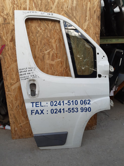 Usa / Portiera Dreapta Fata Citroen Jumper 2 2002 > Alb