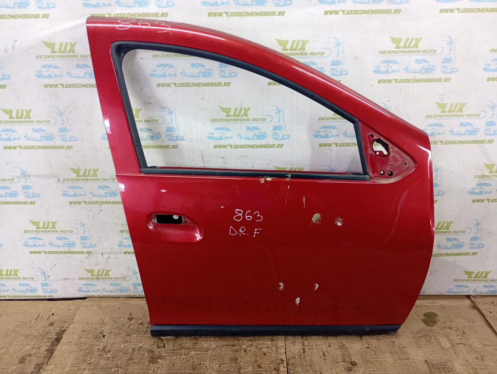 Usa portiera dreapta fata Dacia Logan 2 [facelift] [2017 - 2020] 1.0 sce B4D400