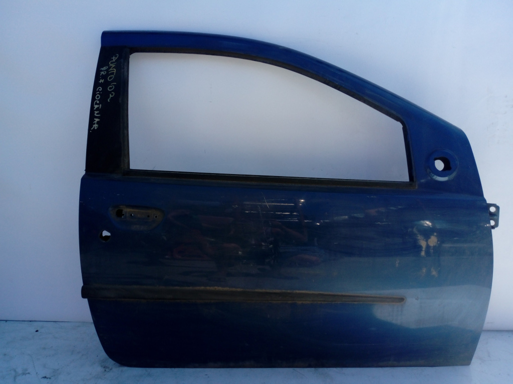 Usa / Portiera Dreapta Fata Fiat Punto (188) 1999-2010 Albastru Negru Verde