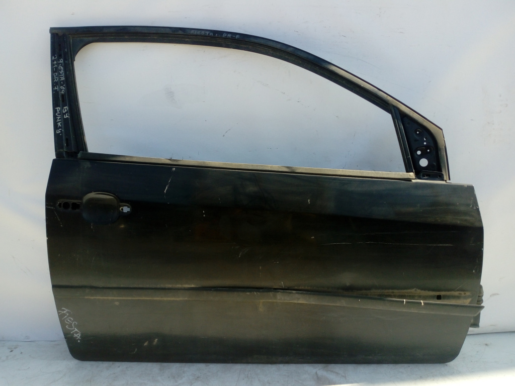 Usa / Portiera Dreapta Fata Ford Fiesta Mk 5 2002-2008 Negru Verde