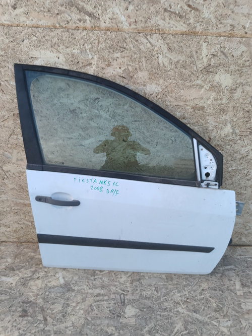 Usa / Portiera Dreapta Fata Ford Fiesta Mk 5 2002-2008 Alb