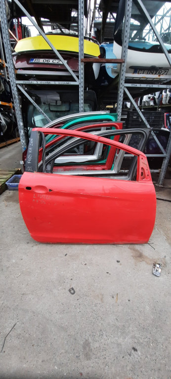 Usa / Portiera Dreapta Fata Ford Ka (Rb) 1996-2008 Rosu