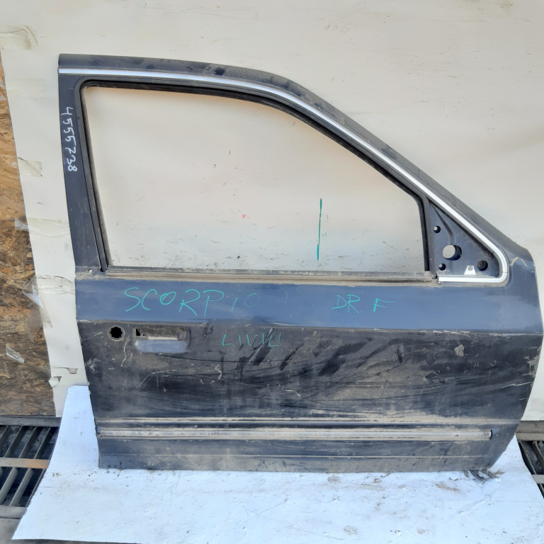 Usa / Portiera Dreapta Fata Ford Scorpio Mk 2 (Gfr, Ggr) 1994-1998 Negru