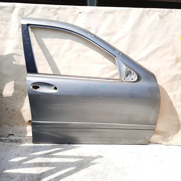 Usa / Portiera Dreapta,fata,Gri Mercedes-Benz S-CLASS (W220) 1998 - 2005
