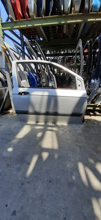 Usa / Portiera Dreapta Fata Hyundai Getz (Tb) 2002-2011 Alb Gri