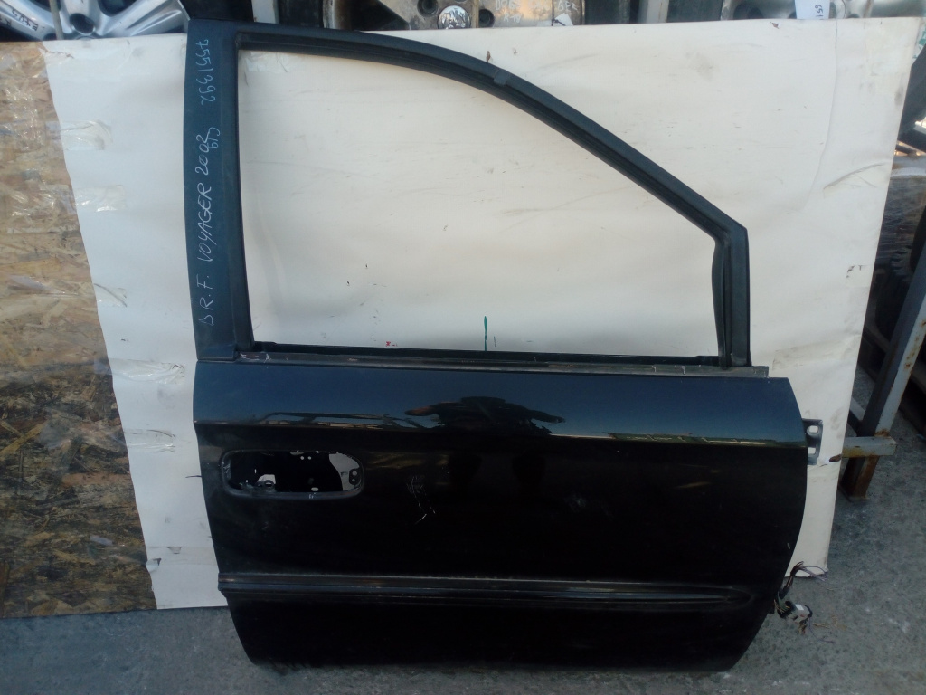Usa / Portiera Dreapta,fata,Negru Chrysler VOYAGER Mk 3 (RG, RS) 2001 - 2007