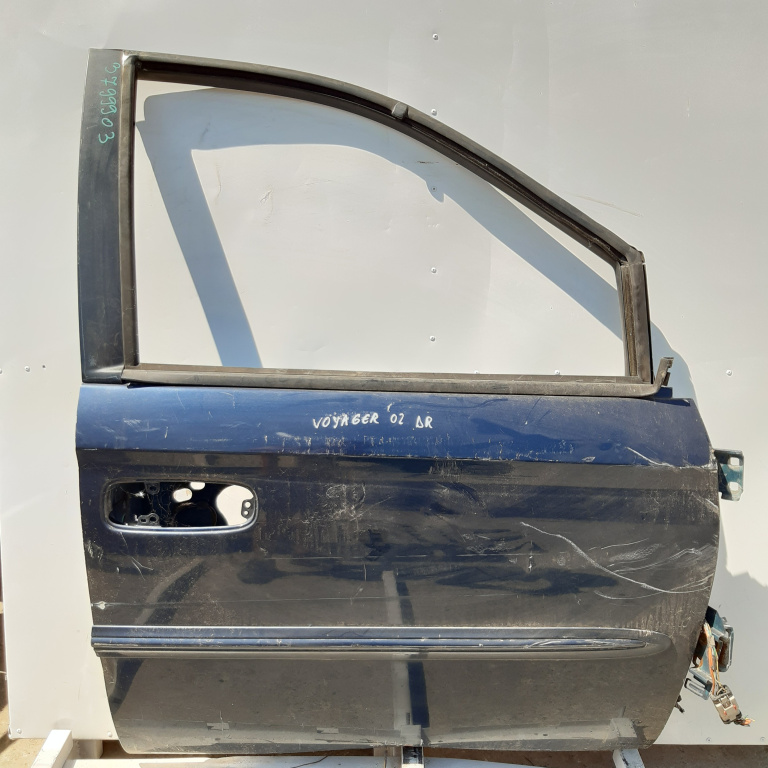 Usa / Portiera Dreapta,fata,Negru Chrysler VOYAGER Mk 3 (RG, RS) 2001 - 2007