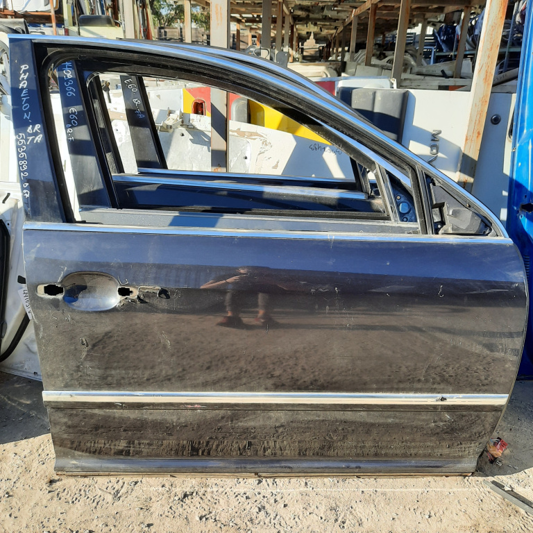 Usa / Portiera Dreapta,fata,Negru VW PHAETON (3D) 2002 - 2016