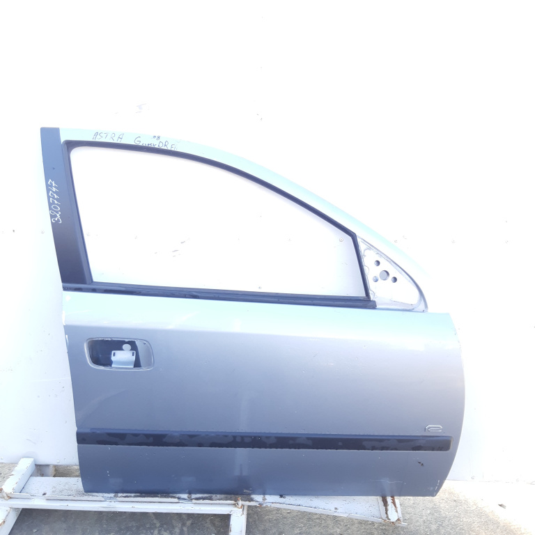 Usa / Portiera Dreapta Fata Opel Astra G 1998-2009 Albastru Gri