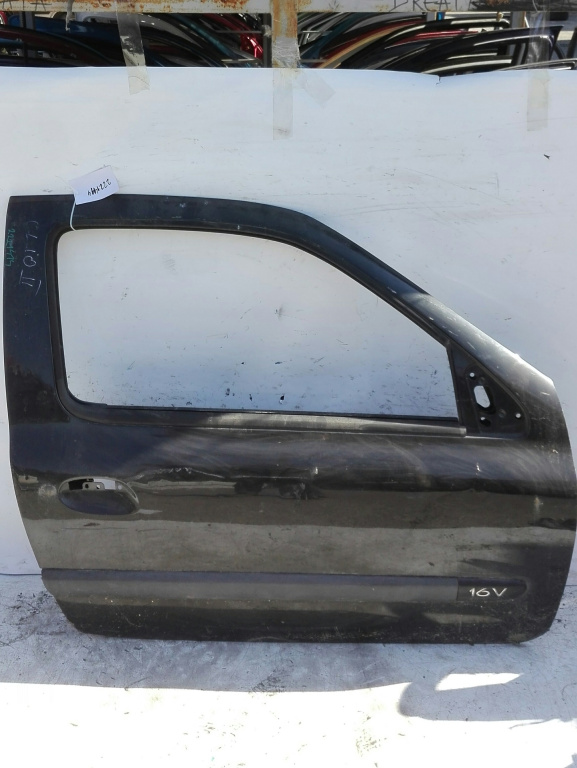 Usa / Portiera Dreapta Fata Renault Clio 2 / Symbol 1 1998-2008 Negru