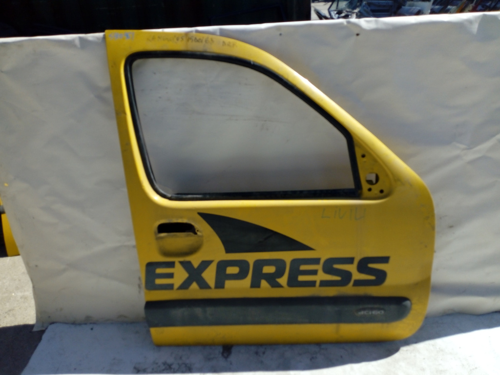 Usa / Portiera Dreapta Fata Renault Kangoo (Kc) 1997-2007 Galben