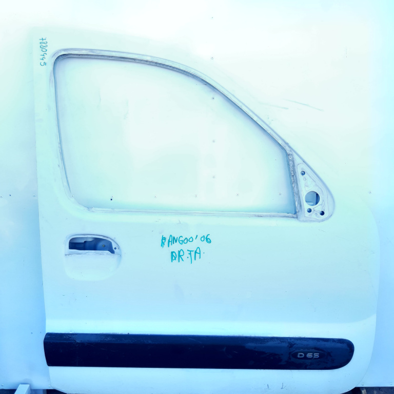 Usa / Portiera Dreapta Fata Renault Kangoo (Kc) 1997-2007 Alb