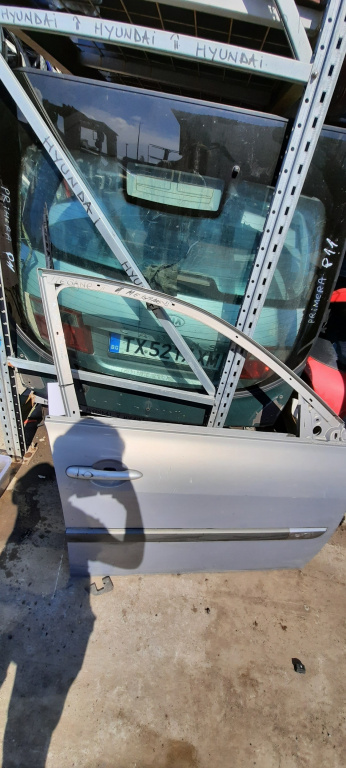 Usa / Portiera Dreapta Fata Renault Megane 2 2002-2010 Alb Gri