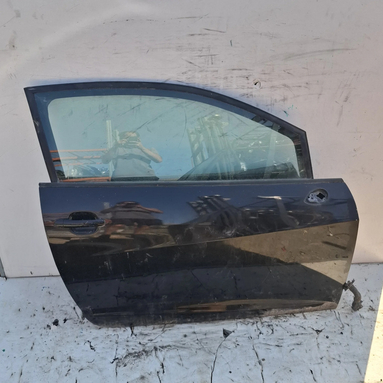 Usa / Portiera Dreapta Fata Seat Ibiza 5 (6J) 2008-2017 Negru E943R000479, Dot211M86As2, 507237408, 6J3971121