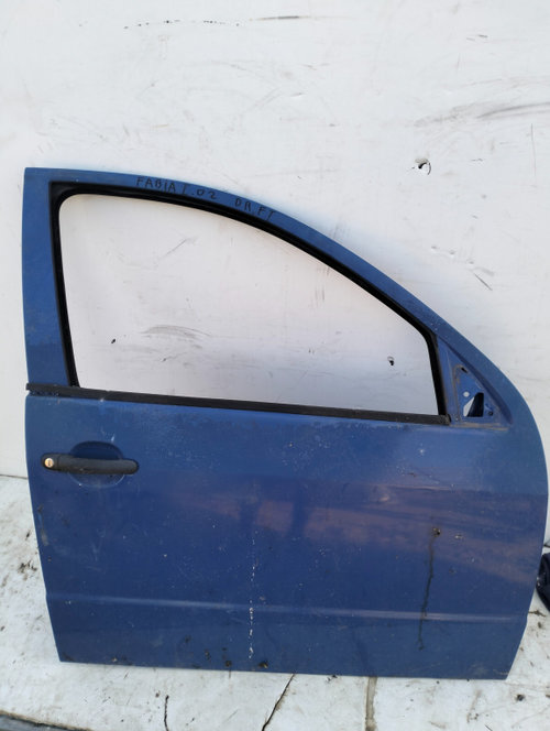 Usa / Portiera Dreapta Fata Skoda Fabia 1 1999-2007 Albastru
