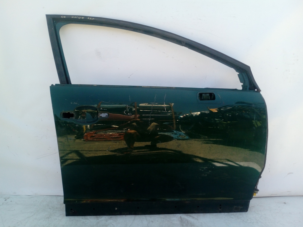 Usa / Portiera Dreapta,fata,Verde,Negru Citroen C4 1 (LC) 2004 - 2010